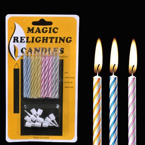 Magic relighting candlea